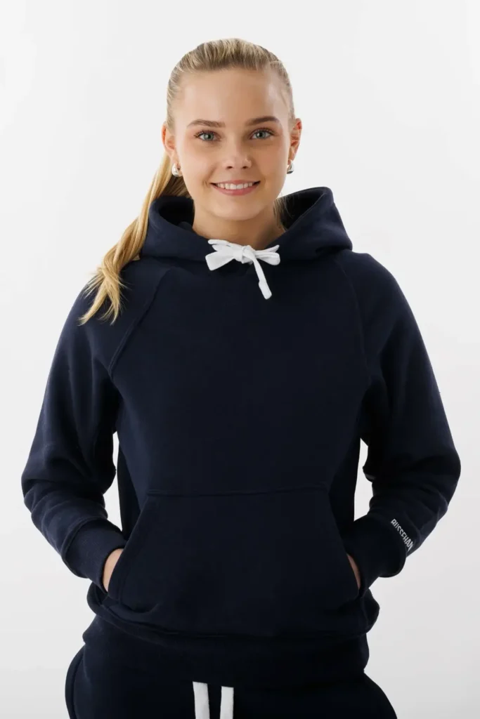 Gruppeklær hood marine