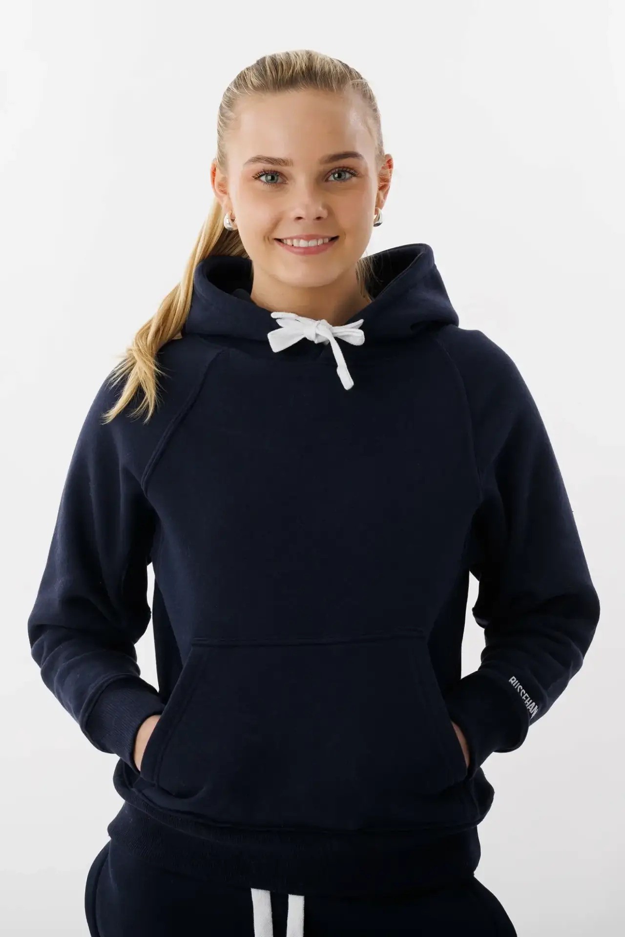 Gruppeklær hood marine