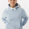 Gruppeklær hood lys blå